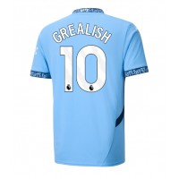 Camiseta Manchester City Jack Grealish #10 Primera Equipación Replica 2024-25 mangas cortas